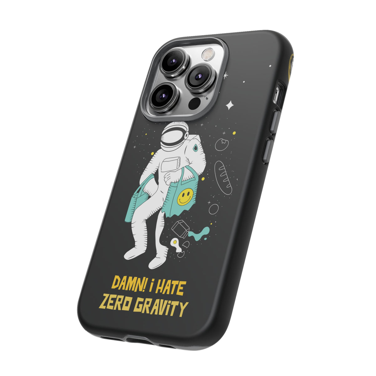 Zero Gravity Funny Astronaut Sci-Fi Tough iPhone Mobile Cases-welovescifi.net