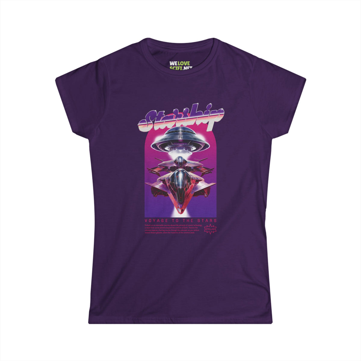 Starship Sci-Fi Woman's Tee Sci-Fi Clothing We Love Sci-Fi