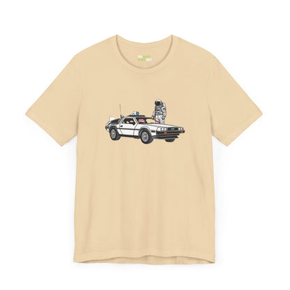 DeLorean Astronaut T-Shirt | Let's Take a Ride Sci-Fi Tee