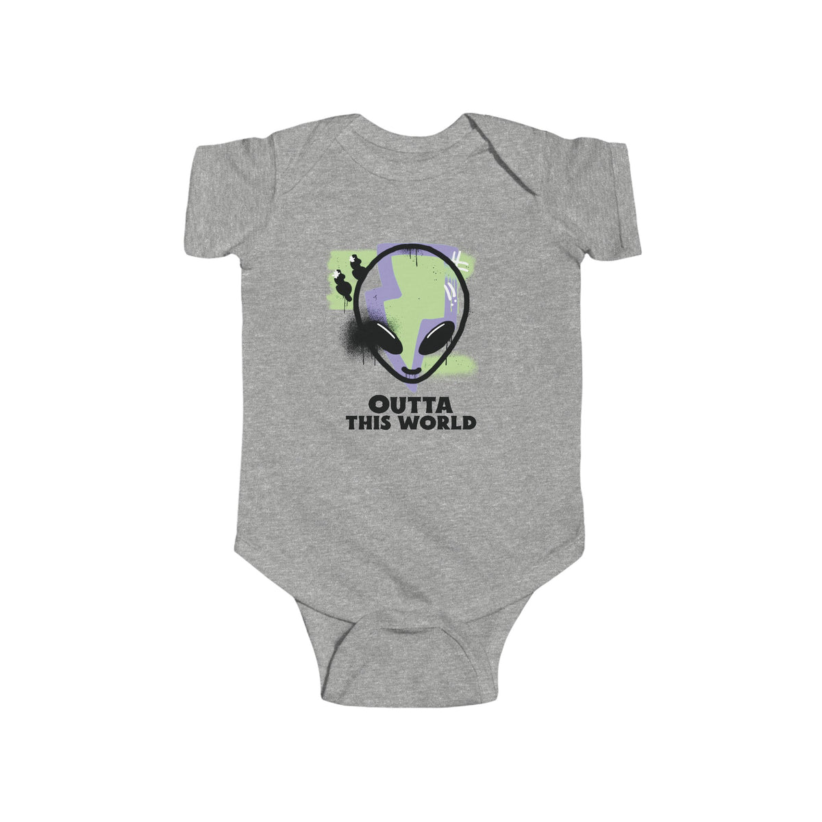 Outta This World Funny UFO Bodysuit