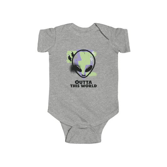 Outta This World Funny UFO Bodysuit