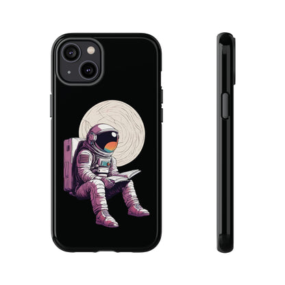 Art Astronaut Tough iPhone Mobile Cases - Read That Book