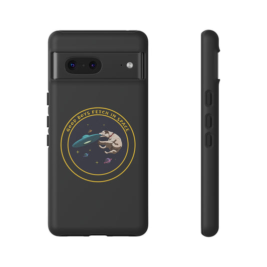 Boy Fetch In Space Dog SciFi Tough Google Pixel Mobile Case