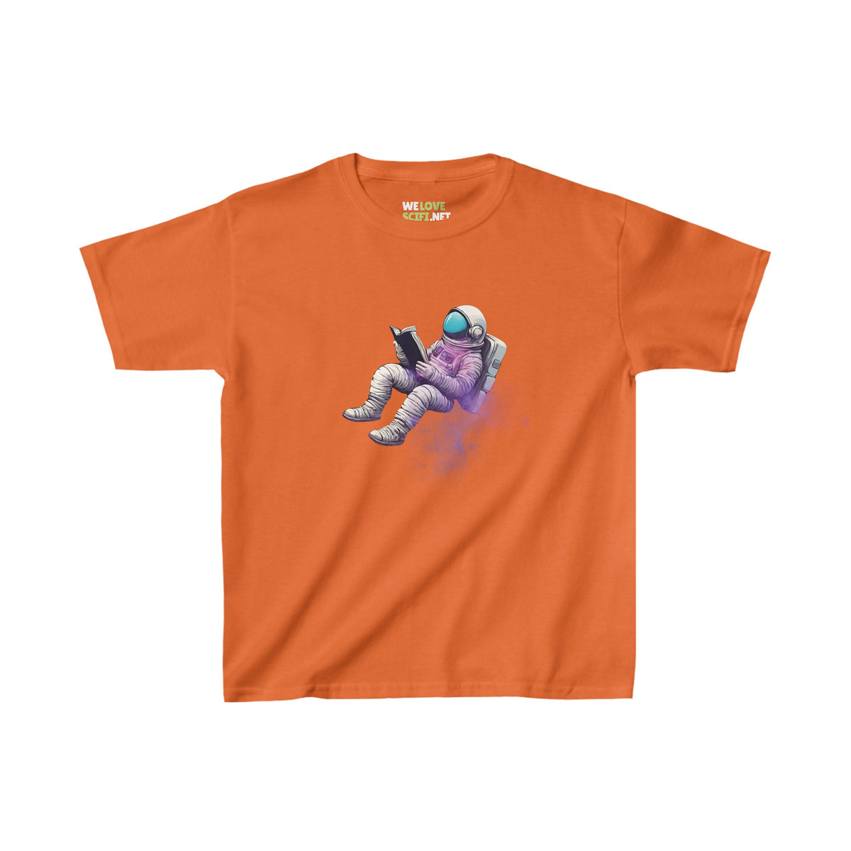 The Book Was Better Space Art Astronaut Kids Tee