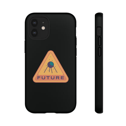 Future Retro Sign SciFi Tough iPhone Mobile Case-welovescifi