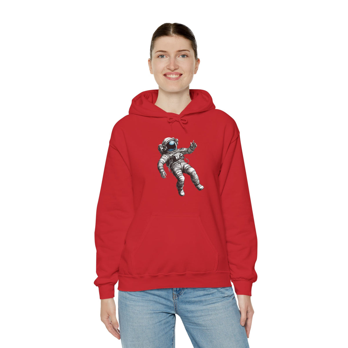 Don't Hold Me Back Astronaut Spaceart Sci-Fi Hoodie