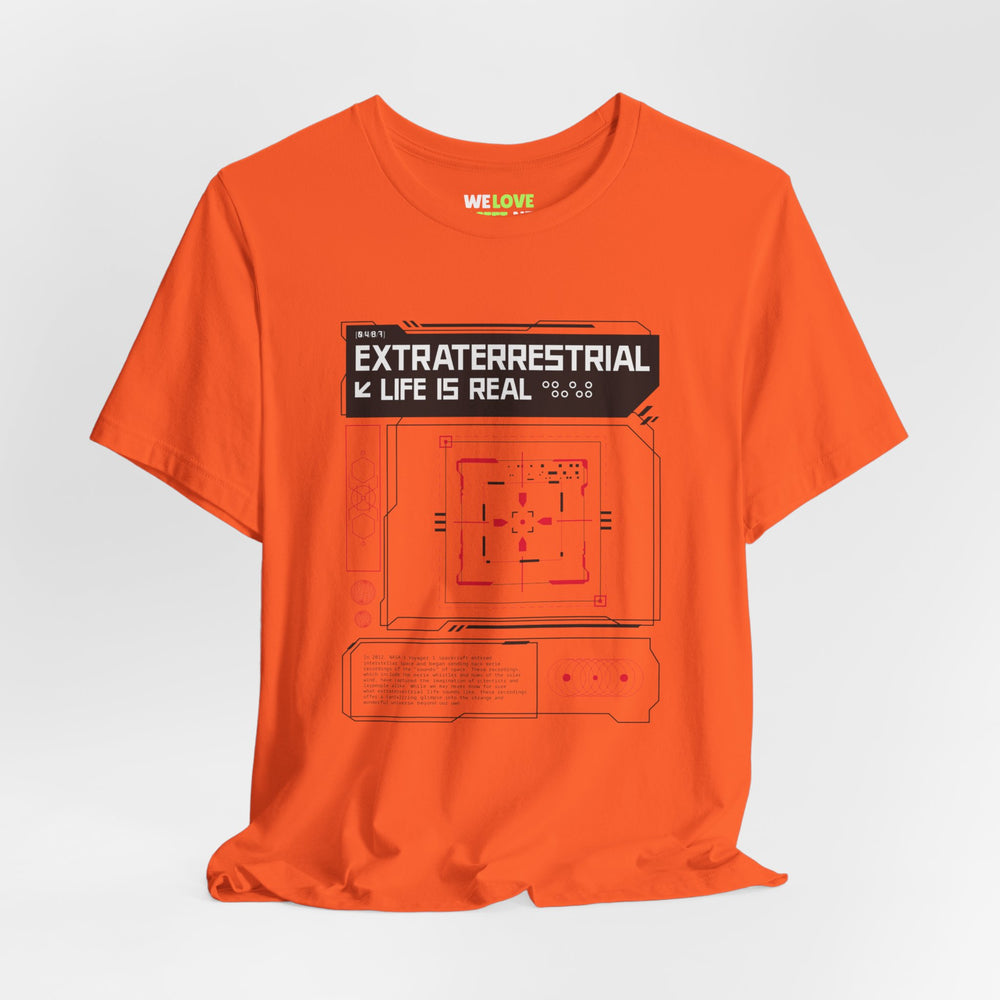 Exraterrestrial Life Is Real UFO Sci-Fi T-Shirt-welovescifi