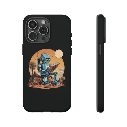 Humans Robot SpaceArt iPhone Cases - Tough Mobile Protection