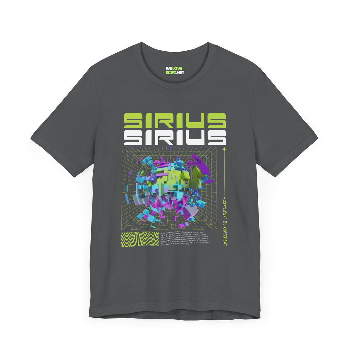 sci-fi t-shirt-Sirius Star Sci-Fi T-Shirt-welovescifi.net