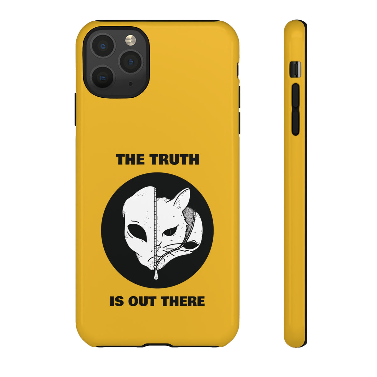 The Truth Is Outthere Funny Cat UFO Tough iPhone Mobile Cases-welovescifi.net