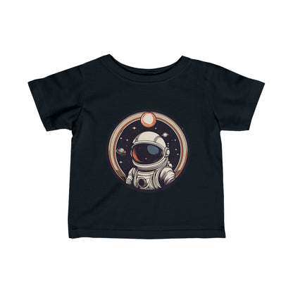 Welcome To Space Age Infant Astronaut Fine Jersey Tee-welovescifi.net