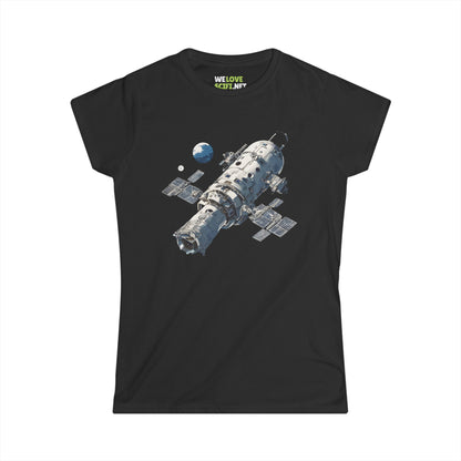 spaceship tee-Spaceship 283 Sci-Fi Woman's Tee