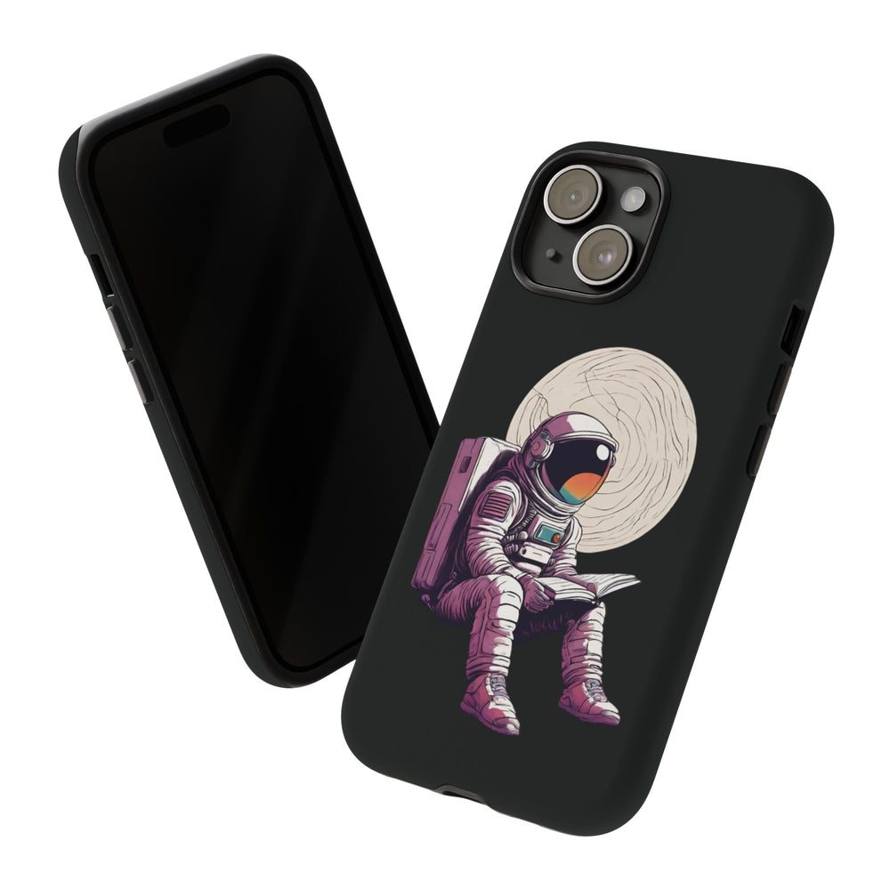 Art Astronaut Tough iPhone Mobile Cases - Read That Book