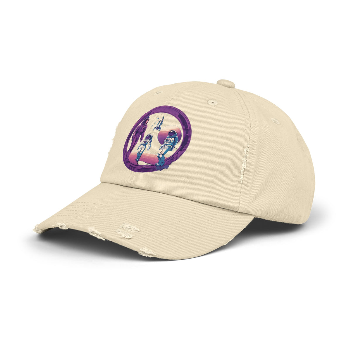 Family Business Unisex Astronaut Distrassed Cap-welovescifi