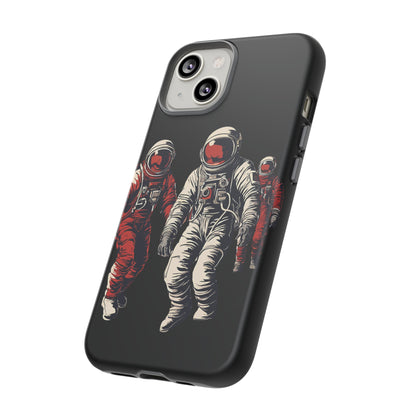 Astronauts In Red Tough iPhone Mobile Cases-welovescifi.net