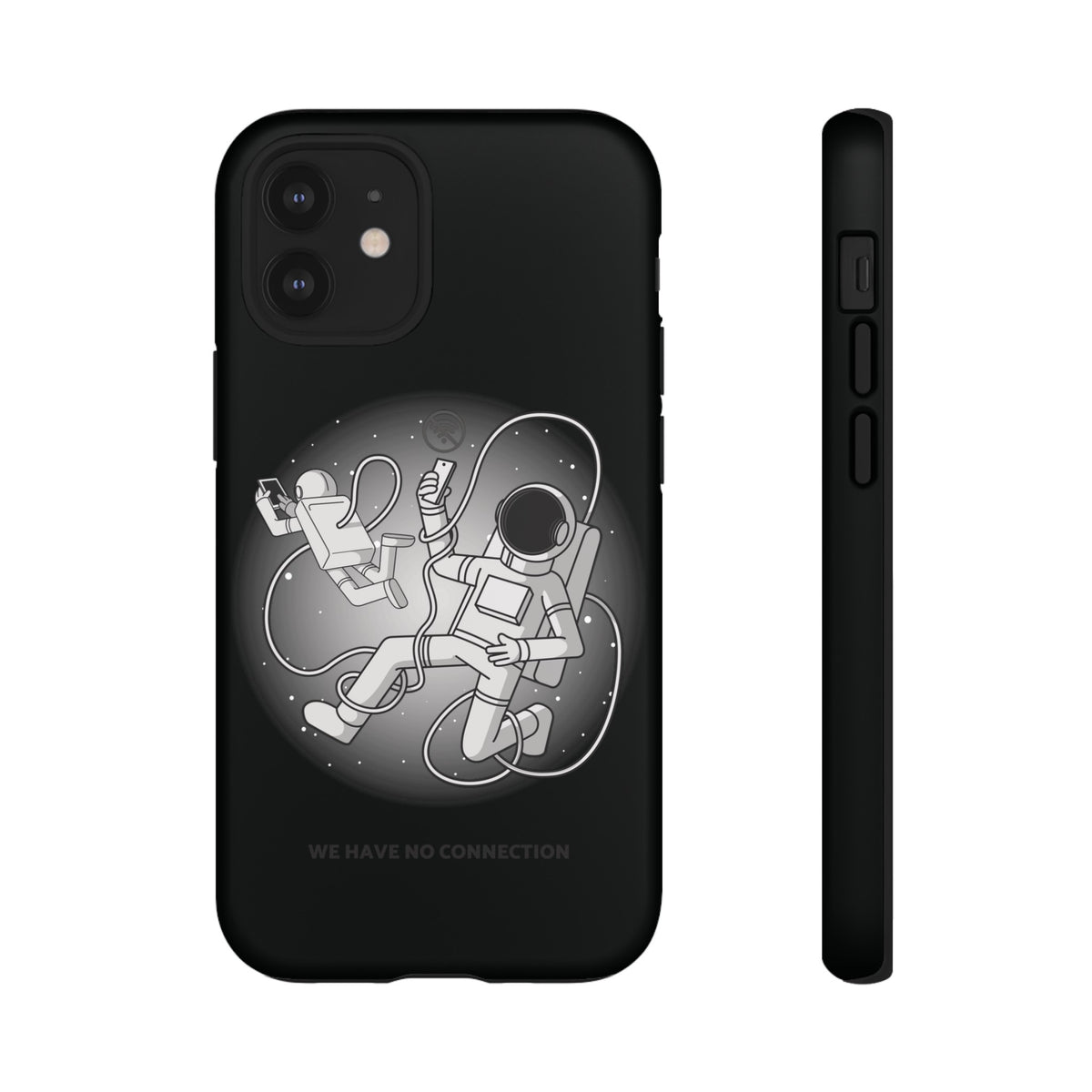 Funny Astronaut iPhone Case | Sci-Fi Tough Mobile Cover