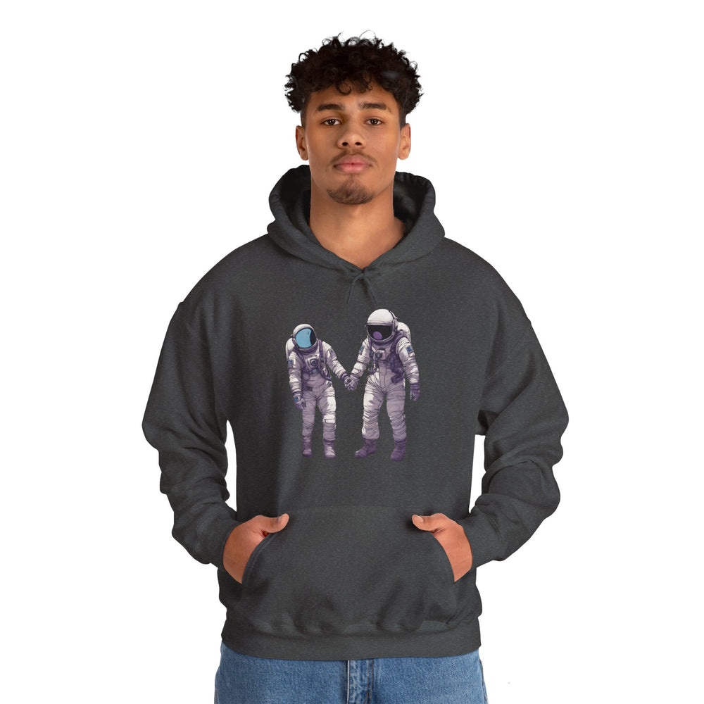 Astronaut Spaceart Hoodie - Next to You Sci-Fi Hoodie