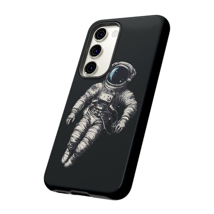 Floating Astronaut SpaceArt Tough Samsung Galaxy Mobile Case