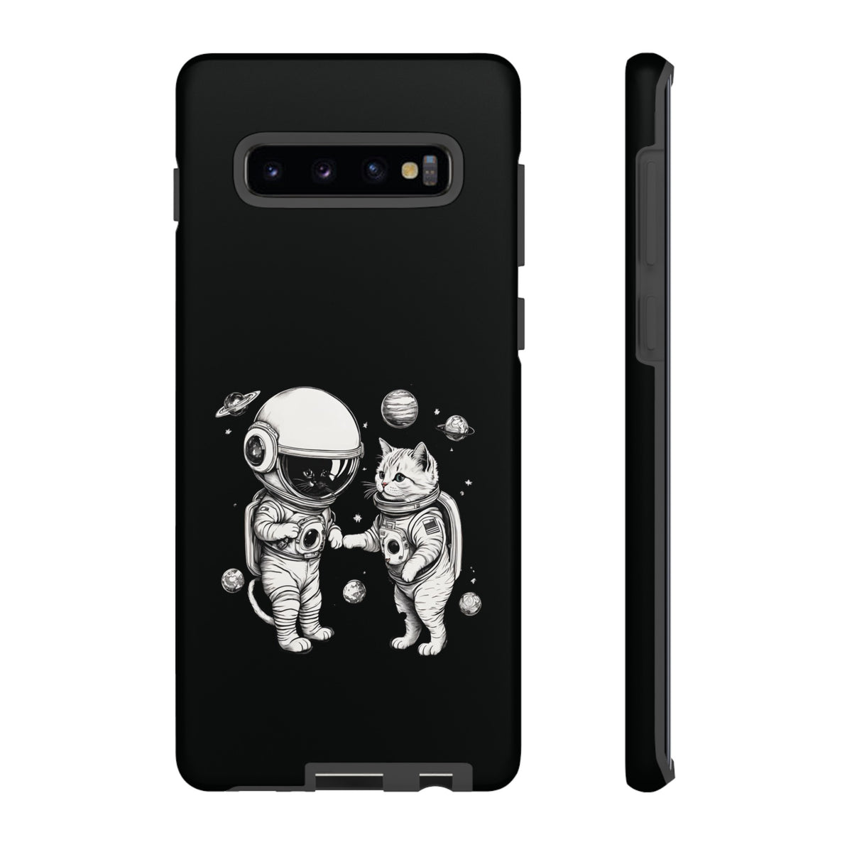 Space Kittie Samsung Galaxy Cases Tough Astronaut Cat Cover