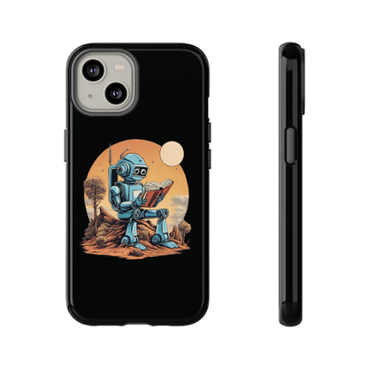 Humans Robot SpaceArt iPhone Cases - Tough Mobile Protection