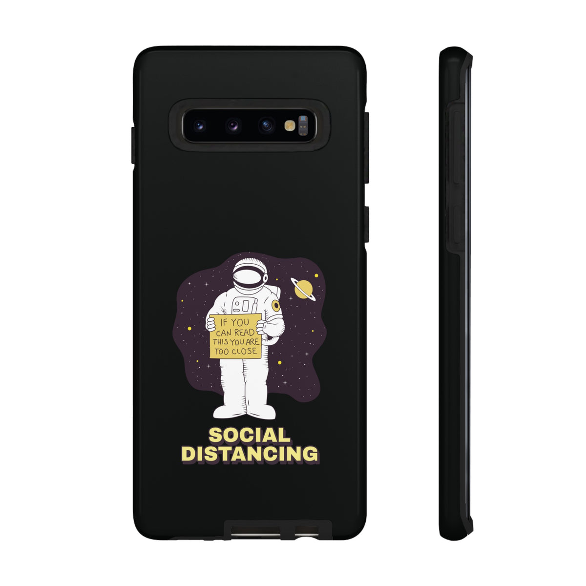 Social Distancing Astronaut Mobile Case