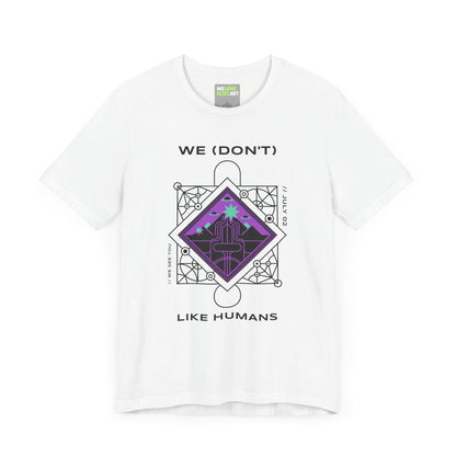 We (Don't) Like Humans UFO Sci-Fi T-Shirt-welovescifi.net