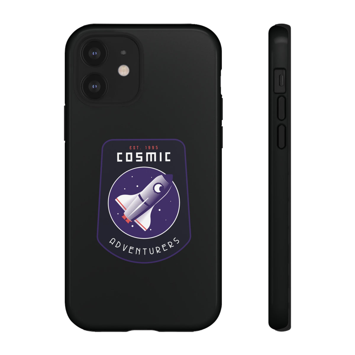 Cosmic Adventurers Sign Sci-Fi Tough iPhone Mobile Cases