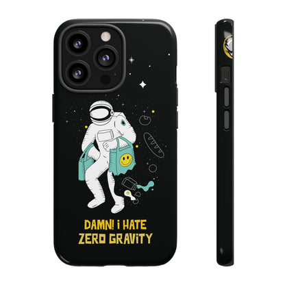 Zero Gravity Funny Astronaut Sci-Fi Tough iPhone Mobile Cases-welovescifi.net