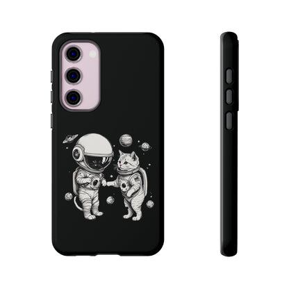 Space Kittie Samsung Galaxy Cases Tough Astronaut Cat Cover