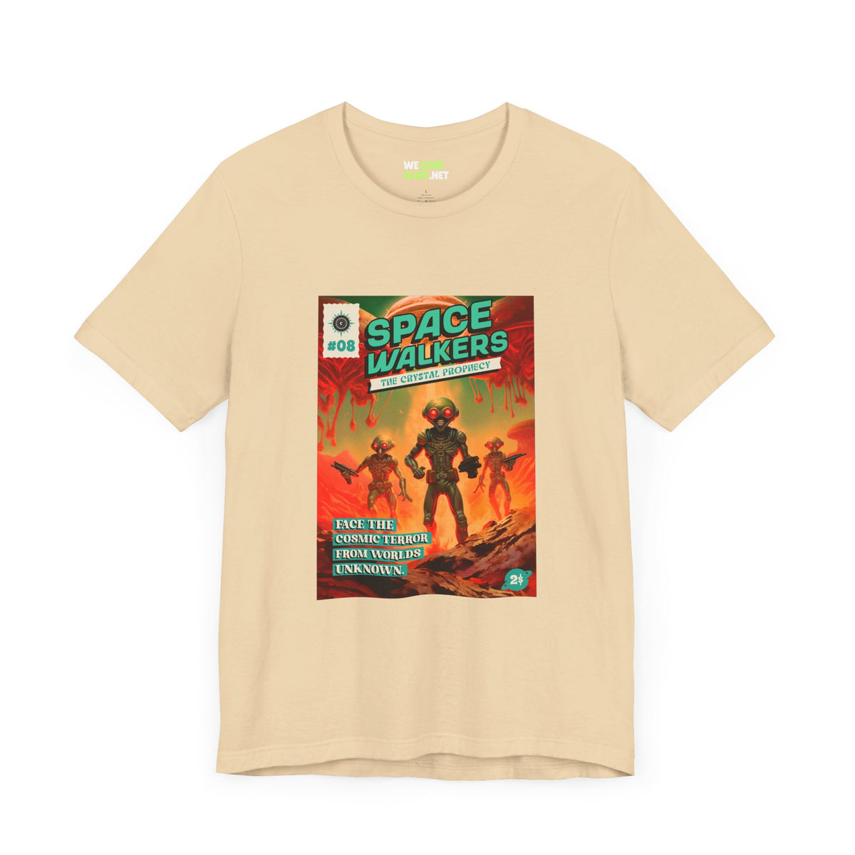 Space Walkers Retro Sci-Fi T-Shirt | We Love Sci-Fi