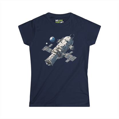 spaceship tee-Spaceship 283 Sci-Fi Woman's Tee