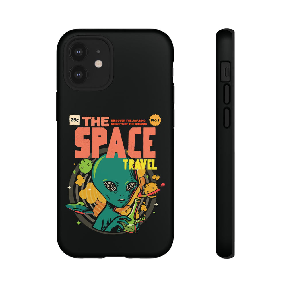 Sci-Fi Phone Case | Space Travel Comic UFO iPhone Cover