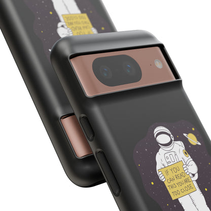 Social Distancing Astronaut Pixel Case