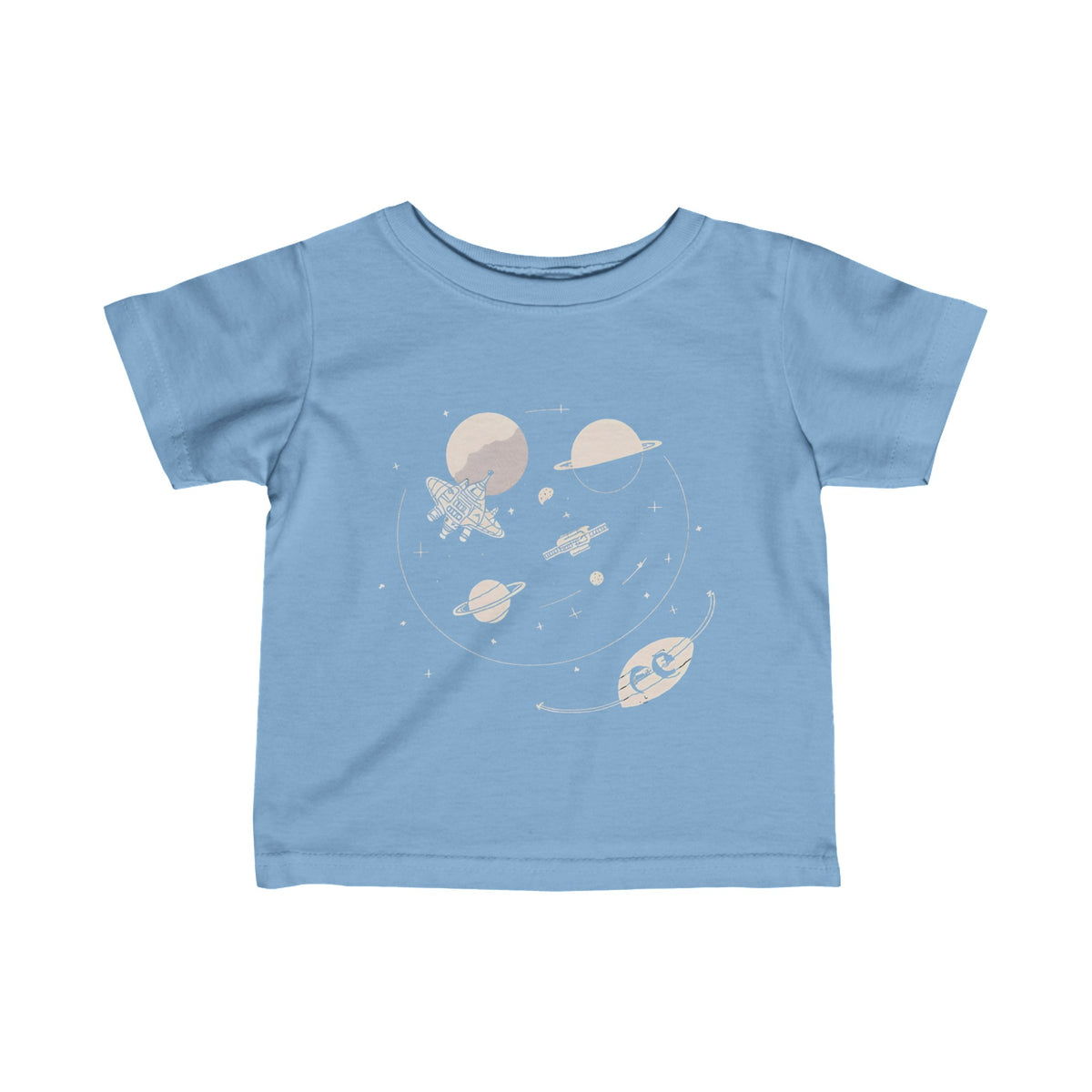 SpaceStation Tee for Infants - SciFi Fine Jersey Tee