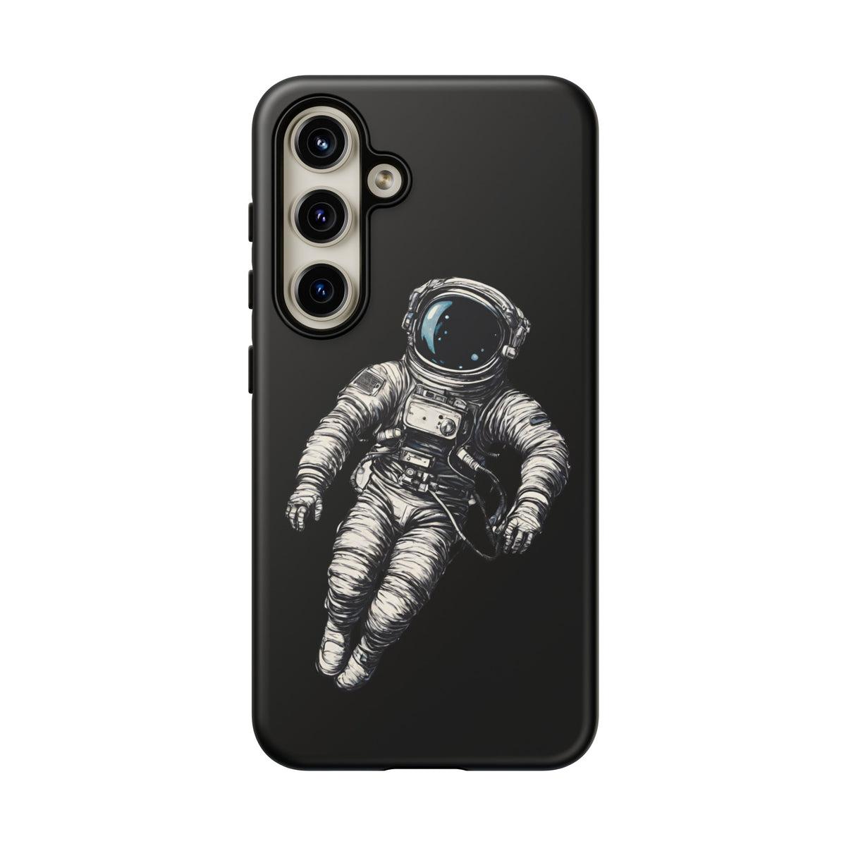 Floating Astronaut SpaceArt Tough Samsung Galaxy Mobile Case