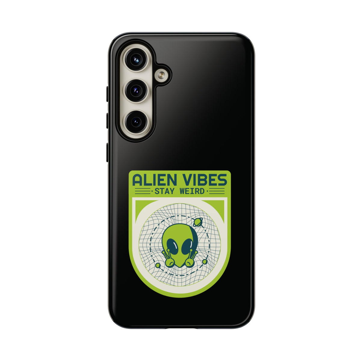 Stay Weird UFO Samsung Galaxy Mobile Cases - We Love Sci-Fi