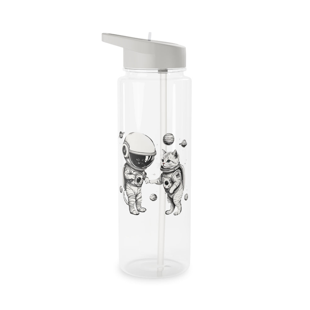 Space Kitties Water Bottle - Astronaut Cats Tritan Bottle