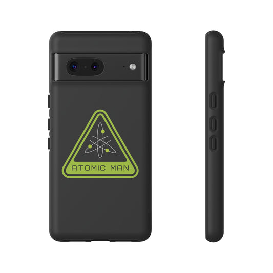 Atomic Man Retro Sign Sci-Fi Tough Google Pixel Mobile Cases