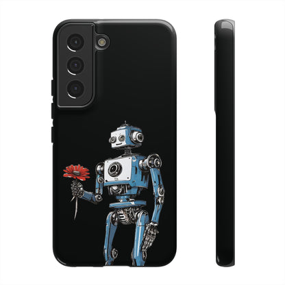 You Never Bring Me Flowers Robot SpaceArt Tough Samsung Galaxy Mobile Cases-welovescifi.net