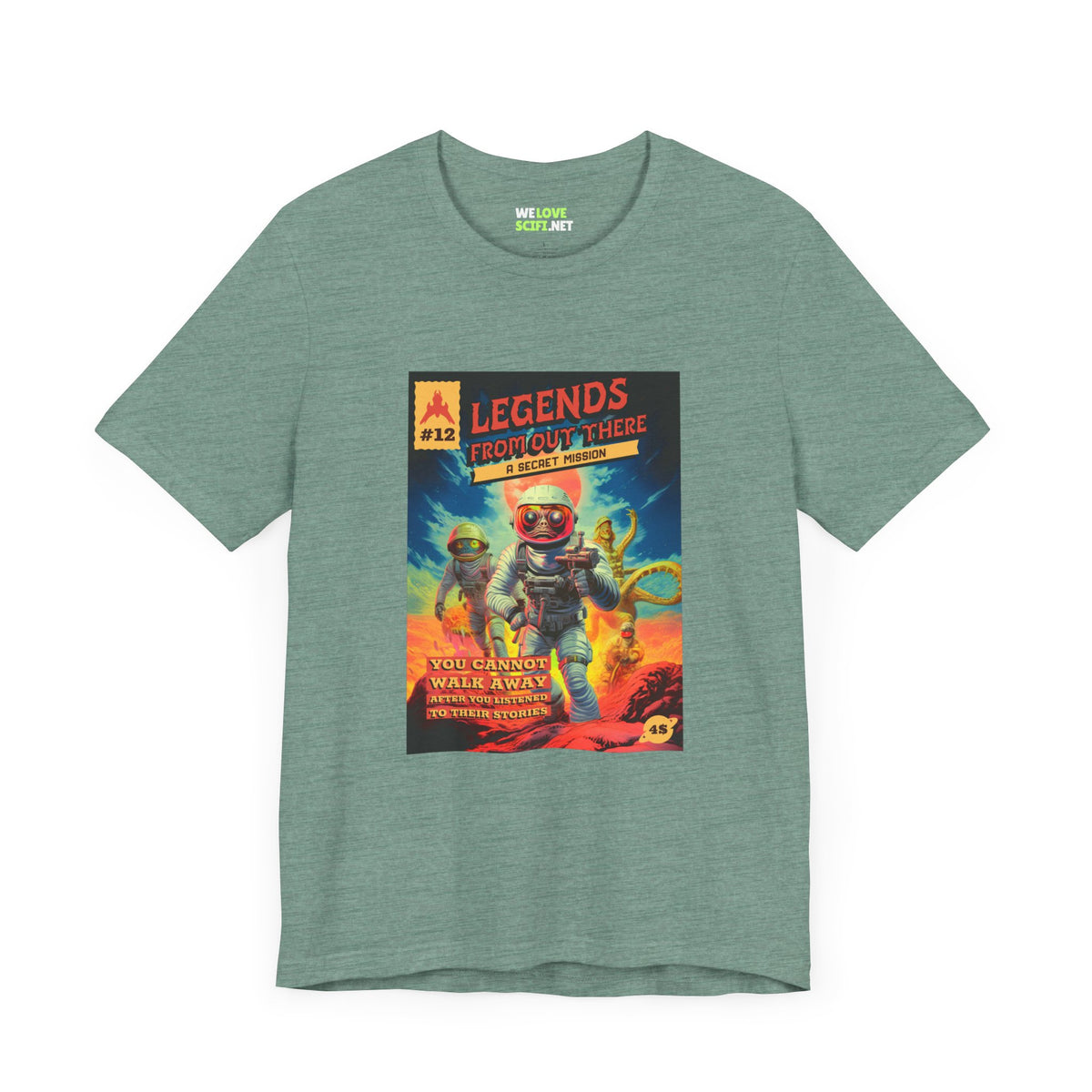 Retro Sci-Fi T-Shirt | Legends From Out There | WeLoveSciFi