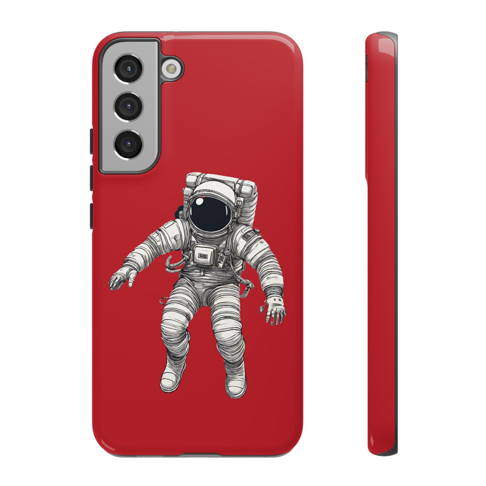 In Between Galaxies Astronaut Tough Galaxy Mobile Cases