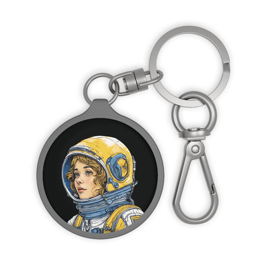 SpaceGirl Keyring Tag-welovescifi.net