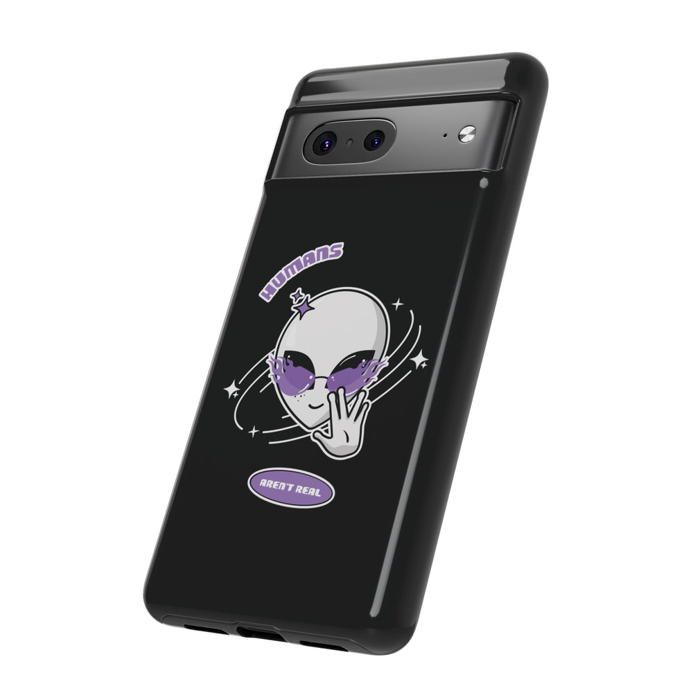 Funny Sci-Fi Google Pixel Cases | Humans Aren't Real