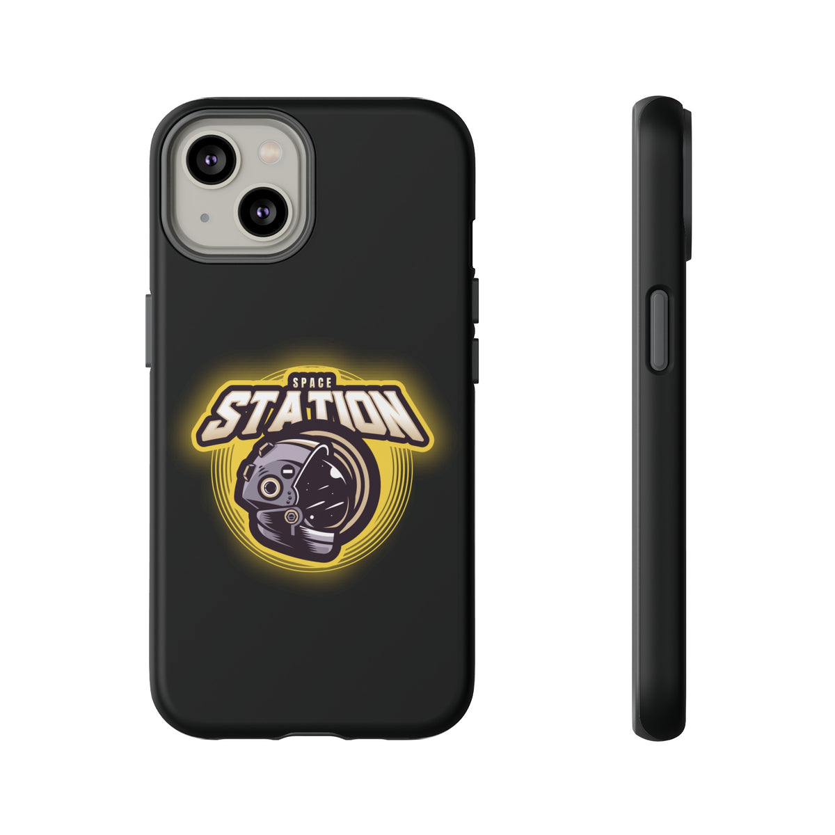 Space Station iPhone Cases Sci-Fi Tough Mobile Protection