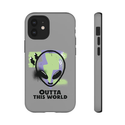 UFO iPhone Case Outta This World Sci-Fi Tough Mobile Cases