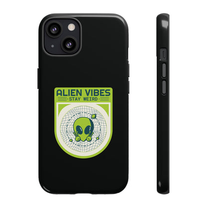 Stay Weird UFO Sci Fi Tough iPhone Mobile Cases WeLoveSciFi