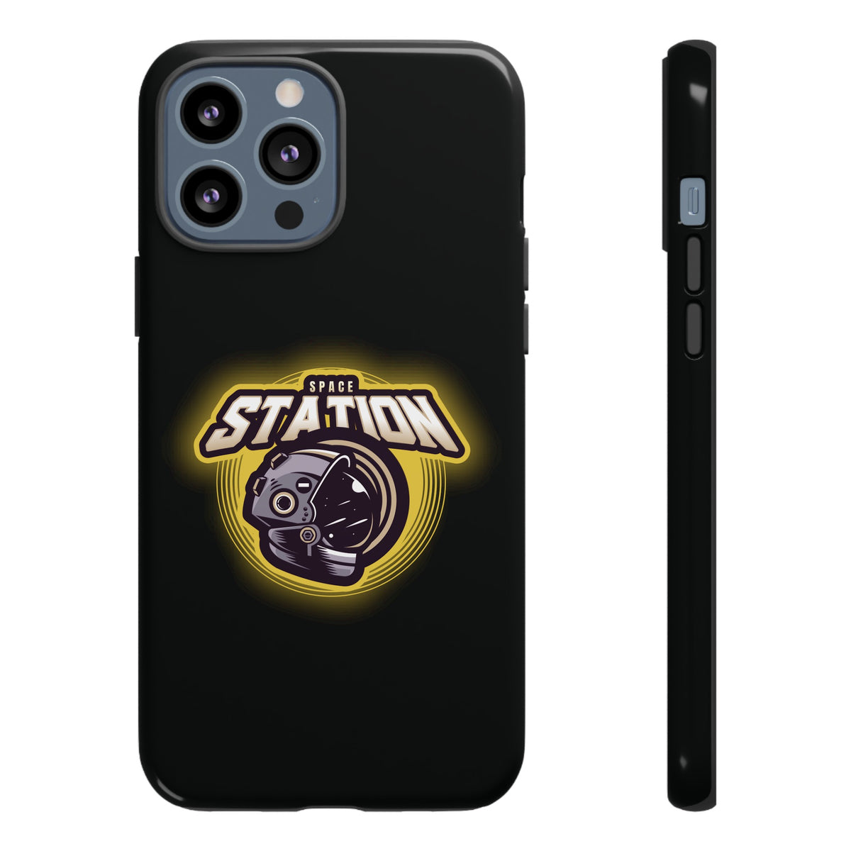 Space Station iPhone Cases Sci-Fi Tough Mobile Protection