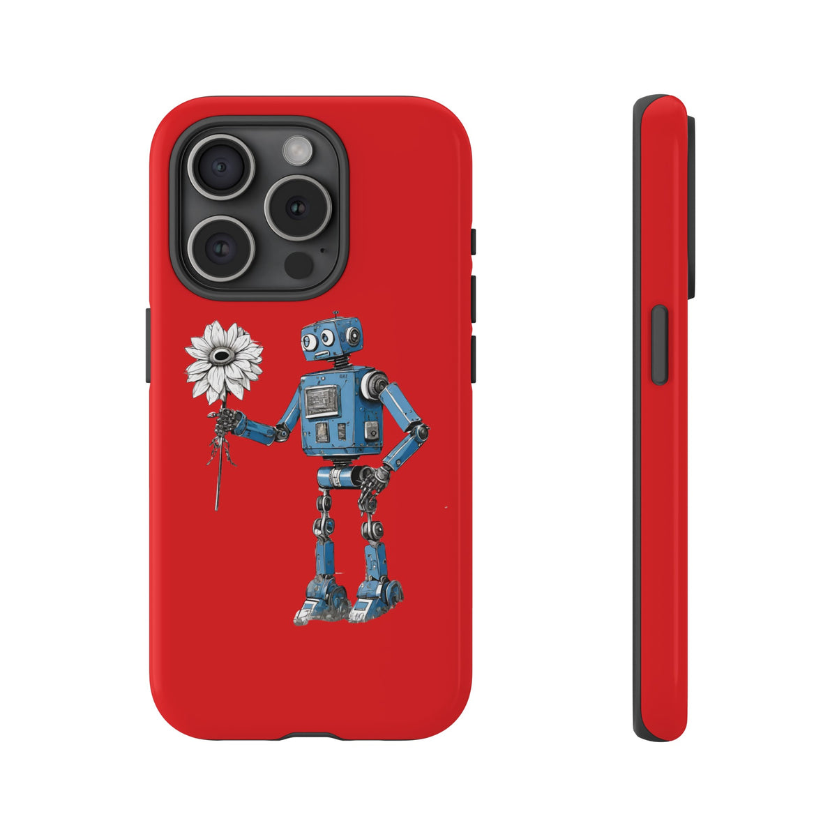 Maybe Baby Robot Spaceart Tough iPhone Mobile Cases