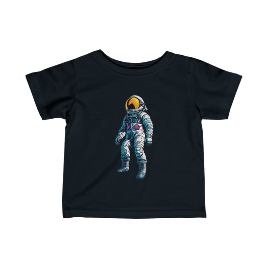 Mini Me Astronaut Tee | SpaceArt Infant Fine Jersey T-shirt