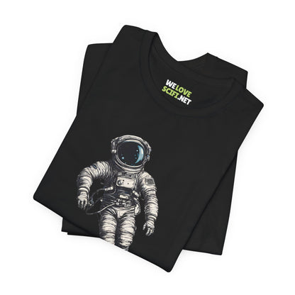 Floating SpaceArt Sci-Fi T-Shirt-welovescifi.net